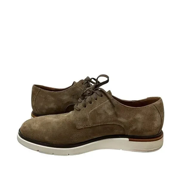 Allen Edmonds Carson Hybrid Lace‎ Up Derby Shoes US 8.5 Brown Suede Classic